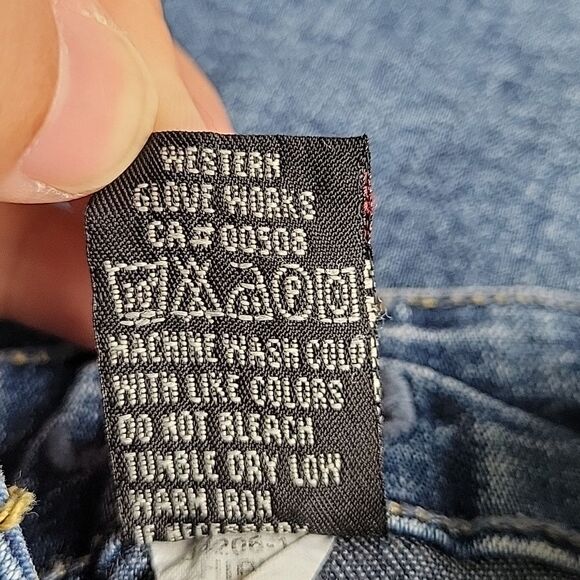 JAG JEAN Blue Denim Knee Length Casual Medium Wash Jeans Skirt size 6 - Picture 13 of 13